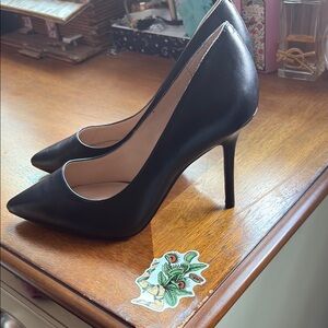 Classic Black Stiletto Heels